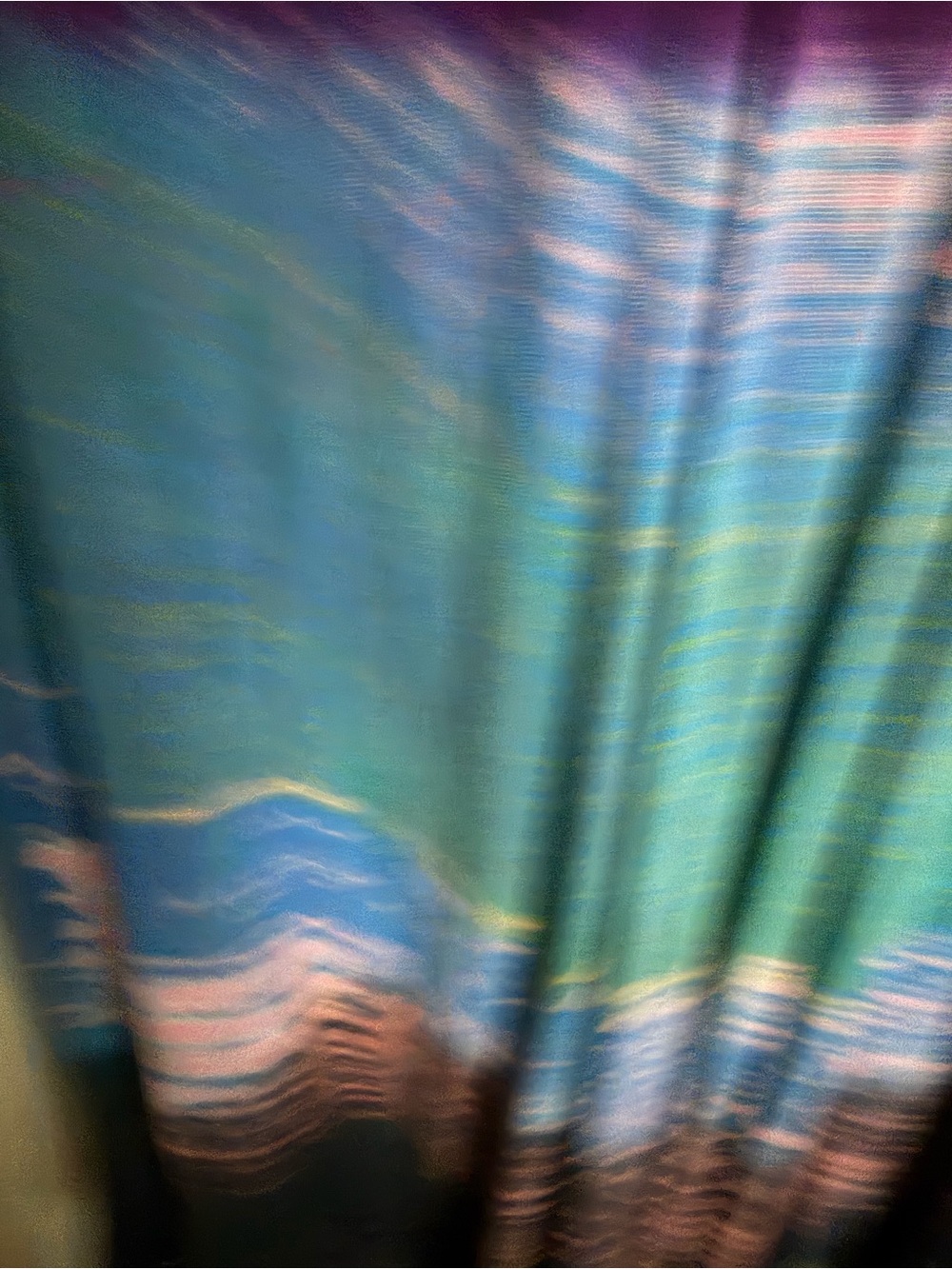 Greater good rayon brushedMulticolor Tie-Dye Embellished Tunic sky tunic free sz - Picture 7 of 9